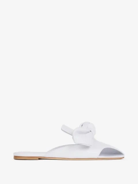 A.W.A.K.E. Mode Tim bow-detail open-toe mules