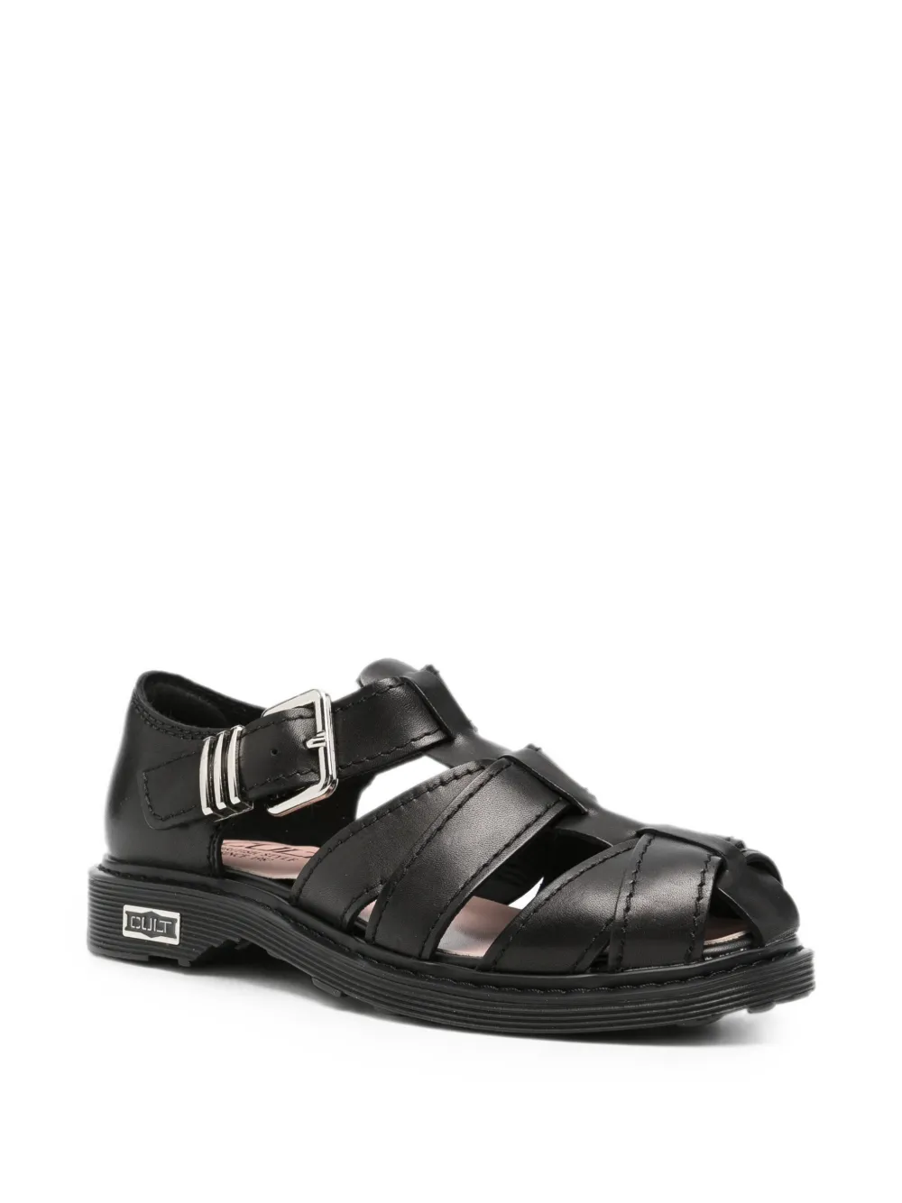 Cult Sabbath 4711 sandals Zwart