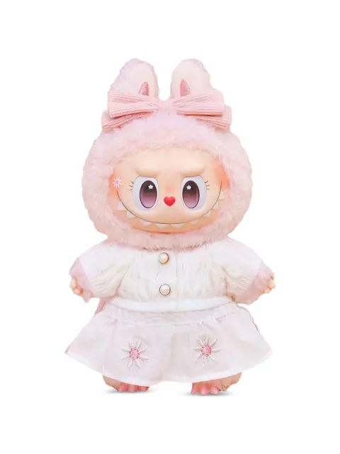 Pop Mart Labubu The Monsters Mokoko Fall into Sweaters Series Vinyl bag charm
