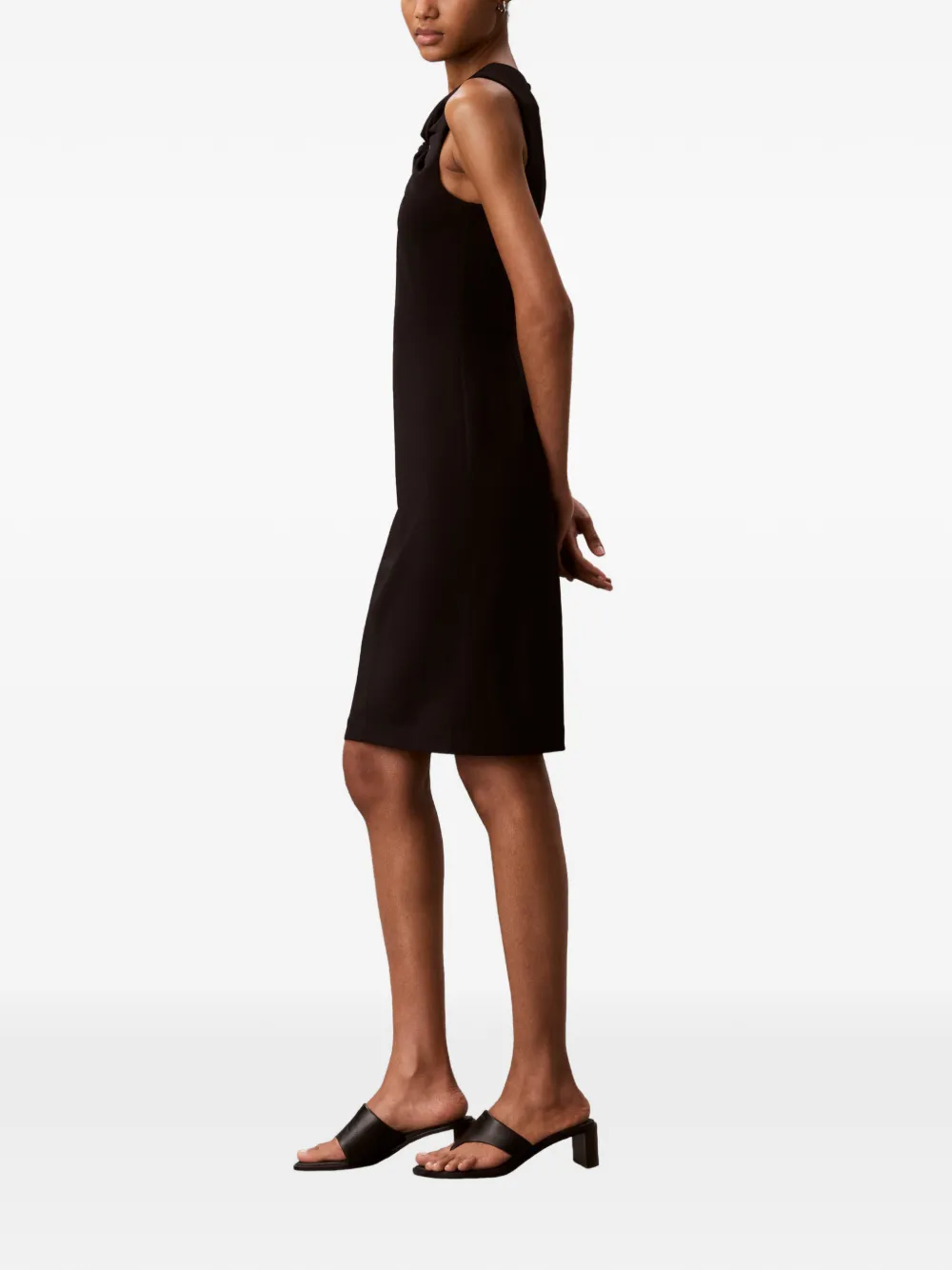 Calvin Klein Mouwloze mini-jurk Zwart