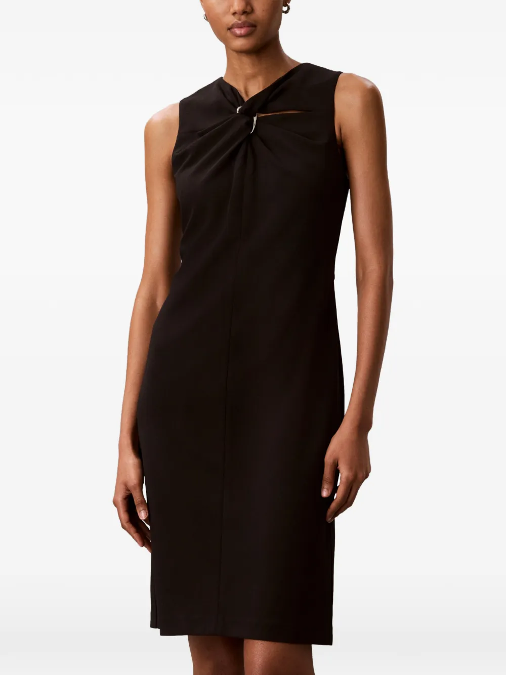 Calvin Klein Mouwloze mini-jurk Zwart
