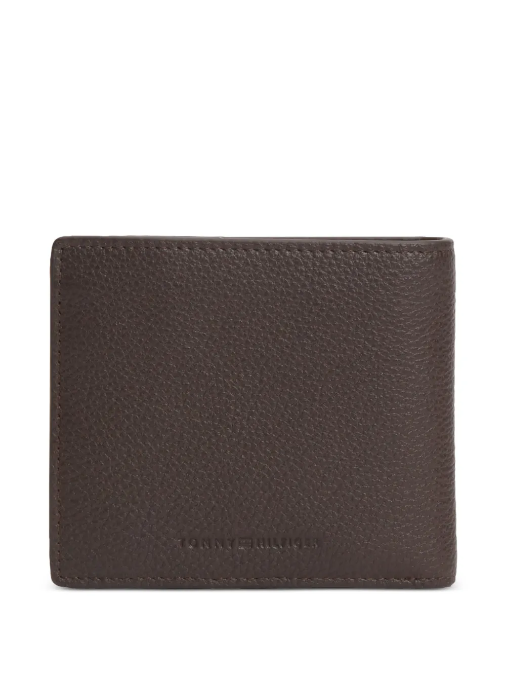 Tommy Hilfiger Leren portemonnee Bruin