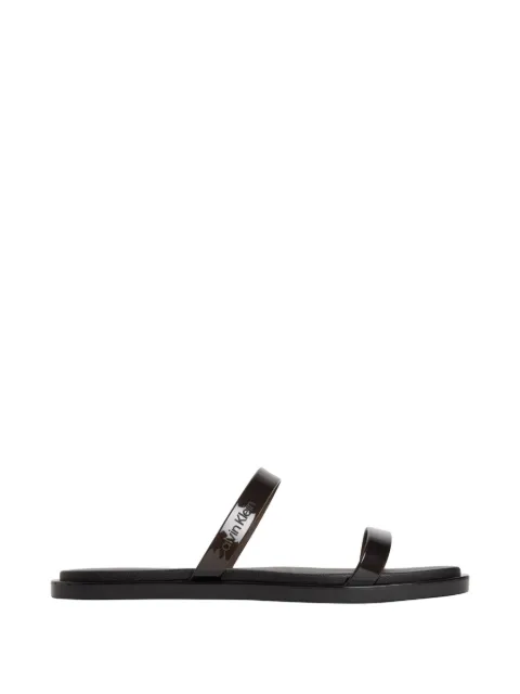 Calvin Klein double-strap slippers