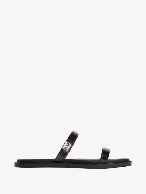 Calvin Klein double-strap slippers