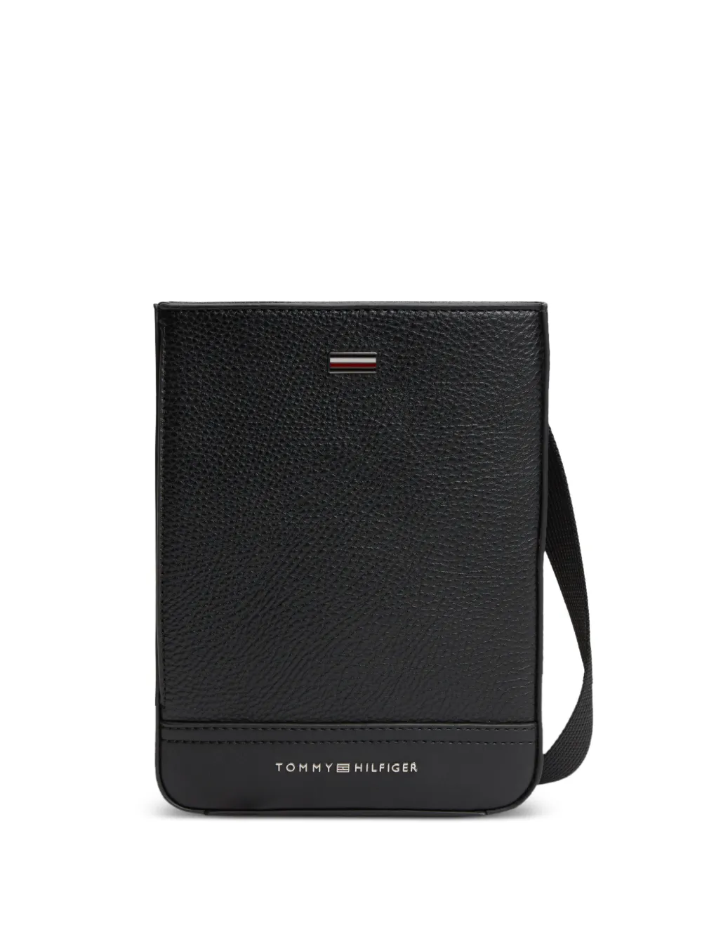 Tommy Hilfiger logo-plaque shoulder bag - Nero