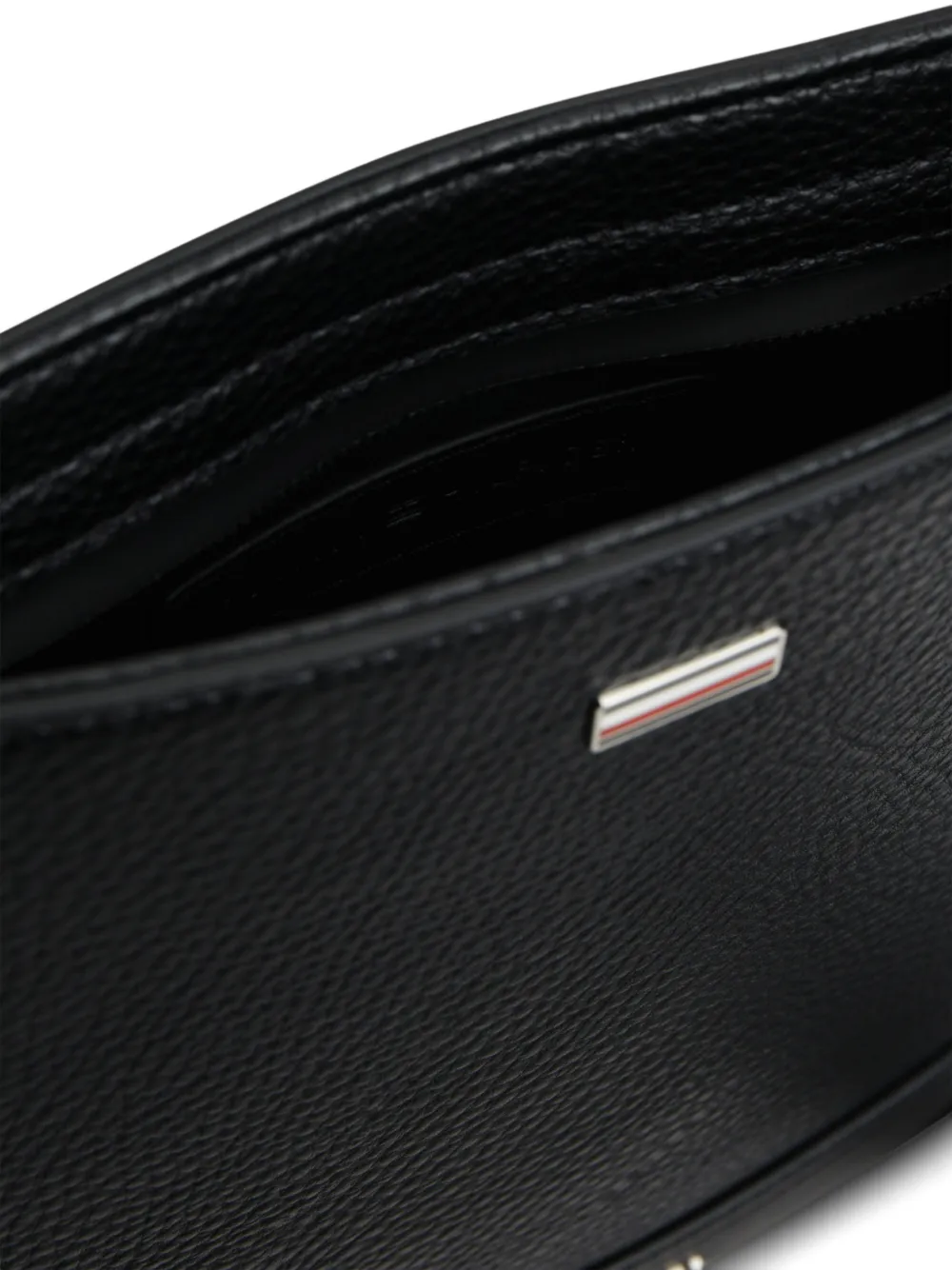 Tommy Hilfiger Schoudertas met logoplakkaat Zwart