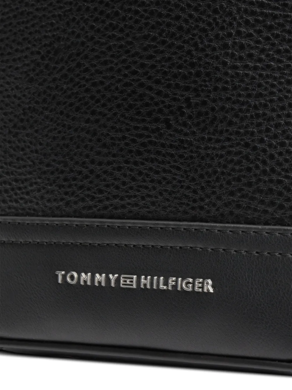 Tommy Hilfiger Schoudertas met logoplakkaat Zwart