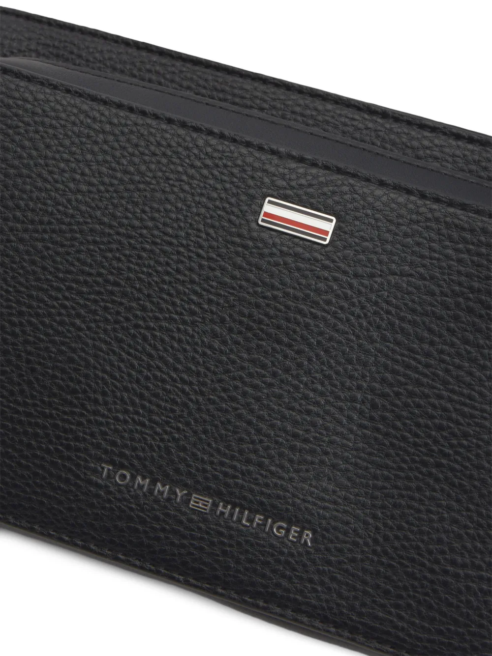 Tommy Hilfiger Heuptas met logoplakkaat Zwart