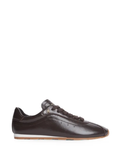 Tommy Hilfiger monogram leather sneakers