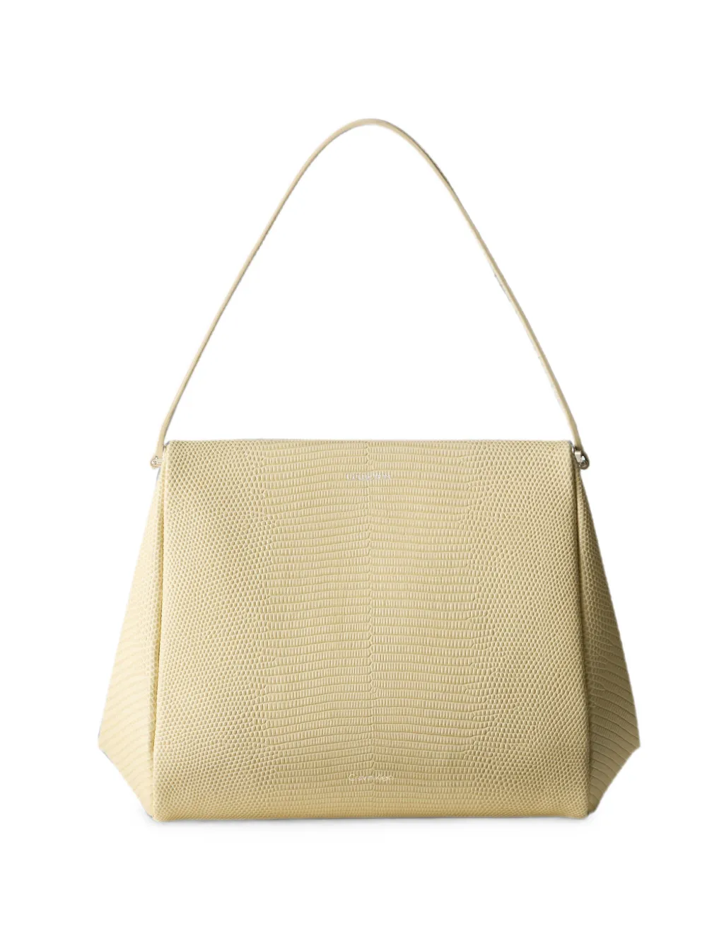 Calvin Klein lizard-effect frame shoulder bag - Toni neutri