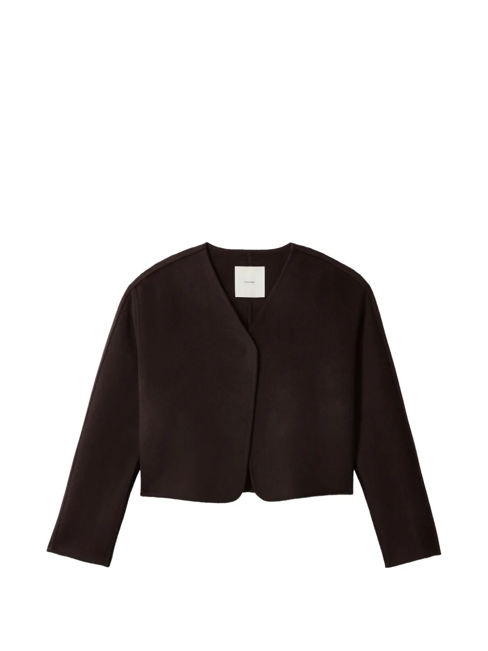 Calvin Klein V-neck jacket - Marrone