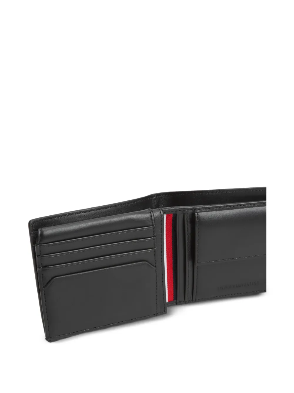 Tommy Hilfiger Leren portemonnee Zwart