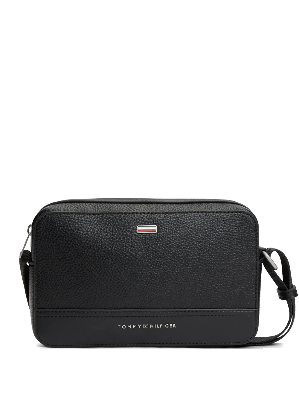 Tommy Hilfiger logo-plaque shoulder bag - Nero