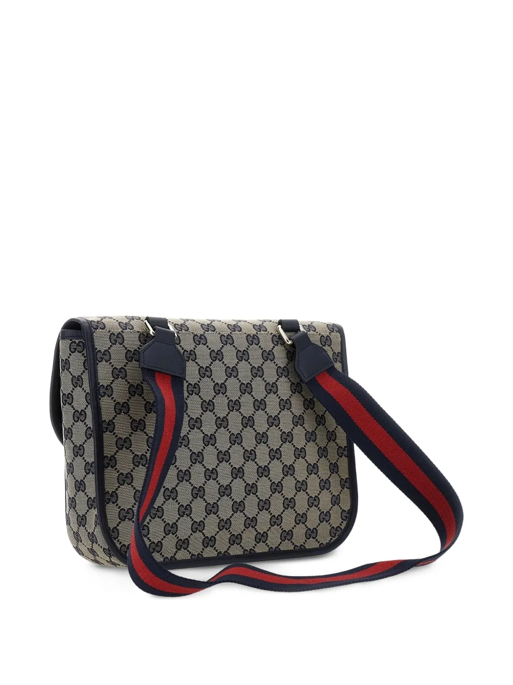 Gucci Kids GG Supreme schoudertas Blauw