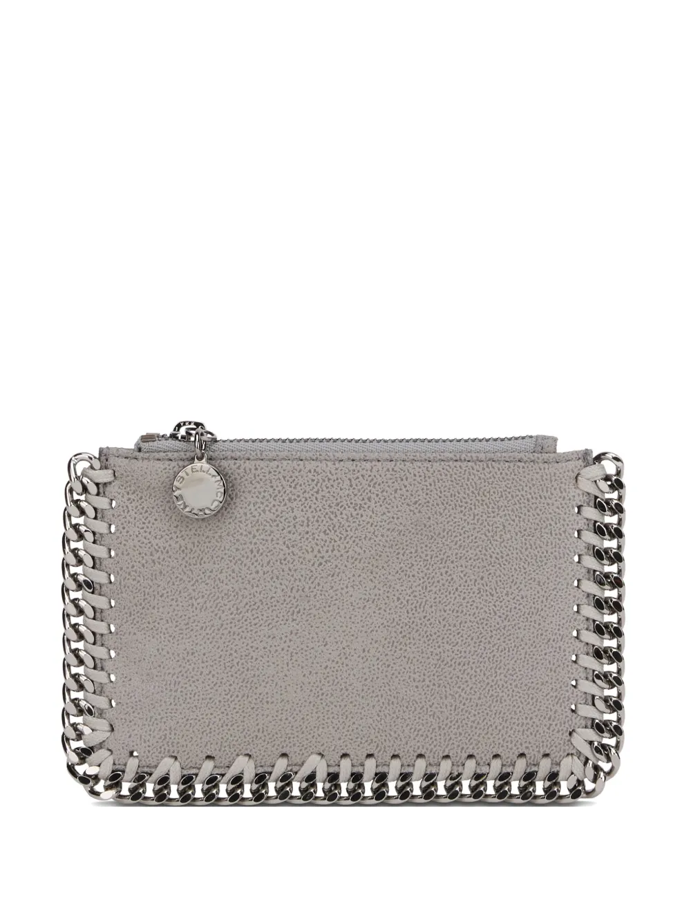 Stella McCartney Falabella chain-trim wallet - Grigio