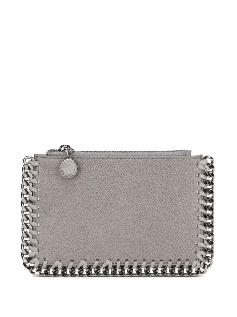 Stella McCartney Falabella chain-trim wallet