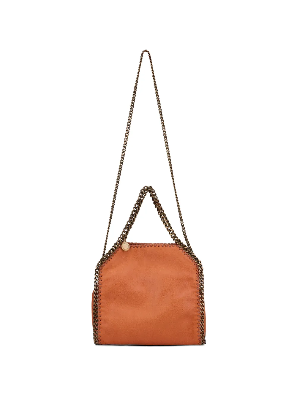 Stella McCartney Falabella chain-trim tote bag - Arancione