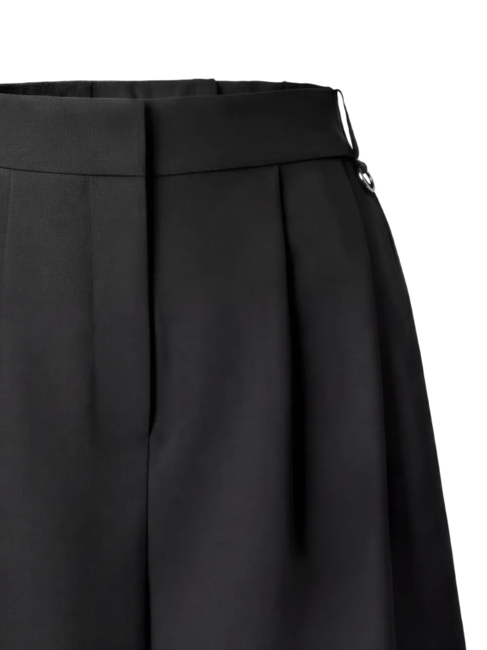 VIKTORIA & WOODS Granger shorts met plooien Zwart