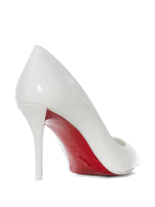 Christian Louboutin Miss Z Pumps | White | FARFETCH