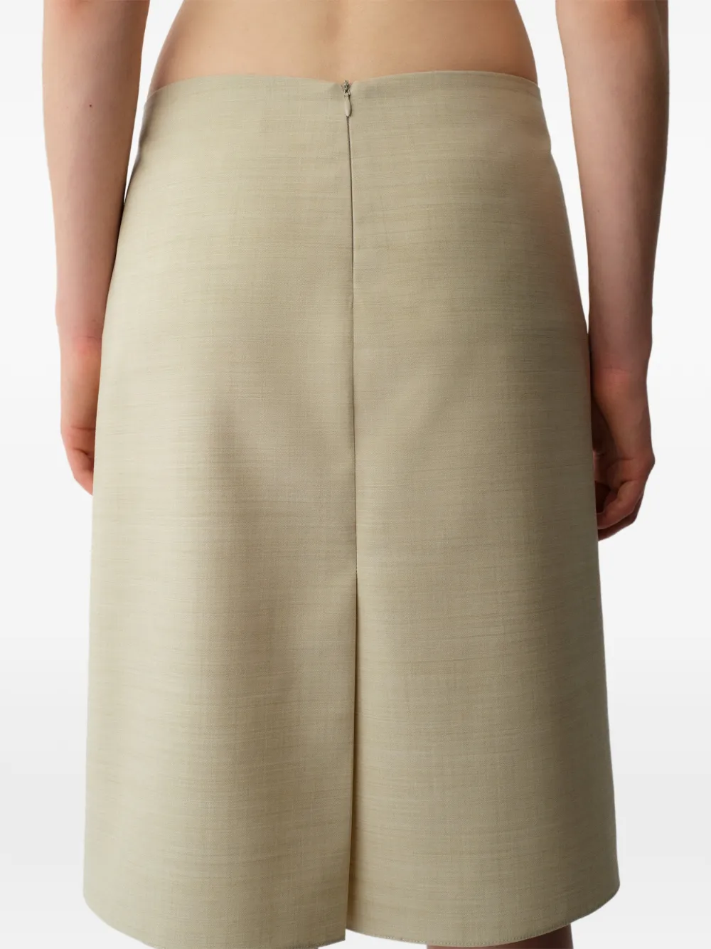 Calvin Klein Rok met split Beige