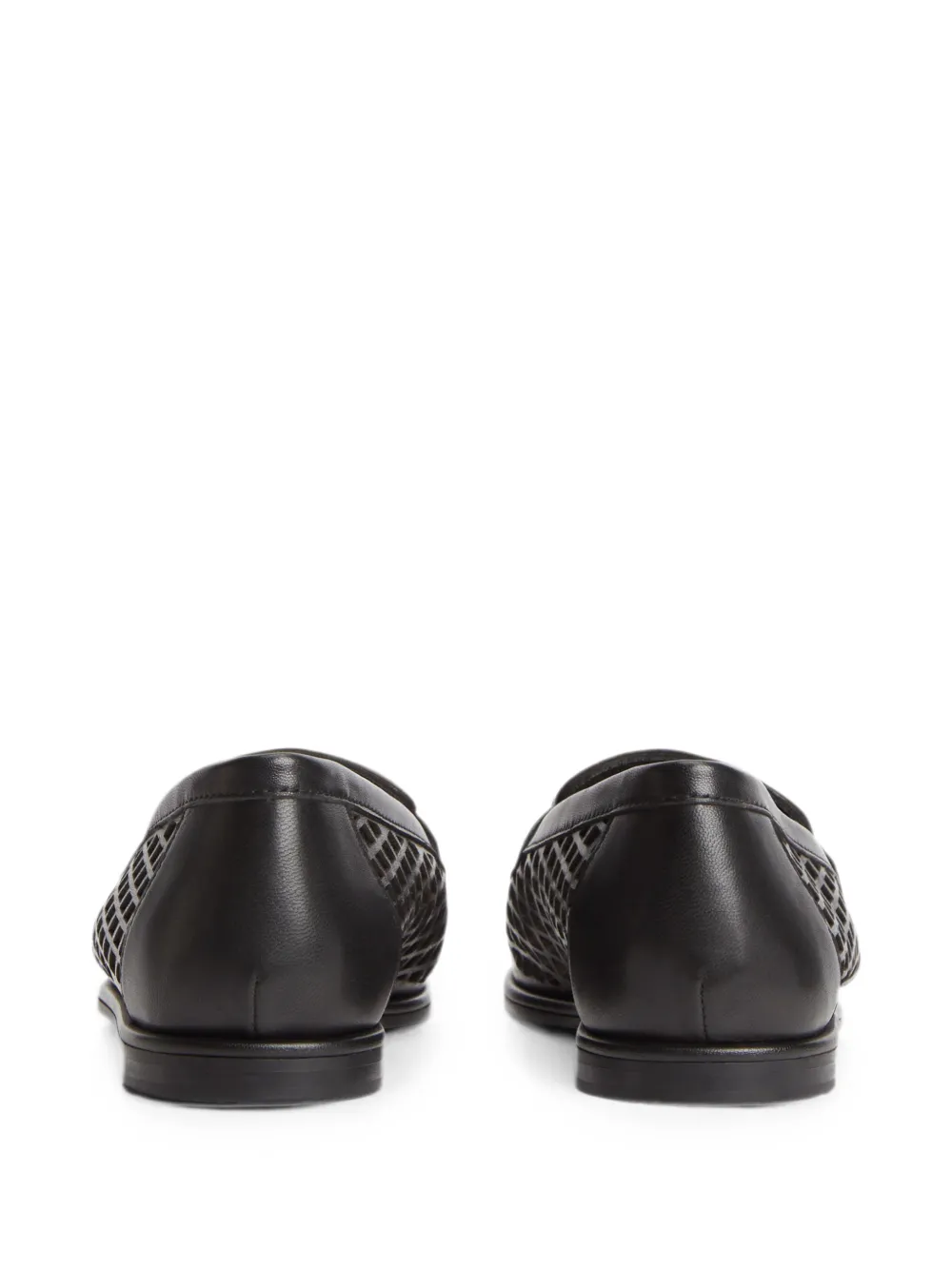 Tommy Hilfiger perforated loafers Zwart