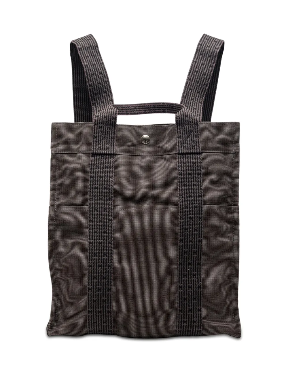 Hermès Pre-Owned 20th Century Canvas Herline MM backpack - Grigio