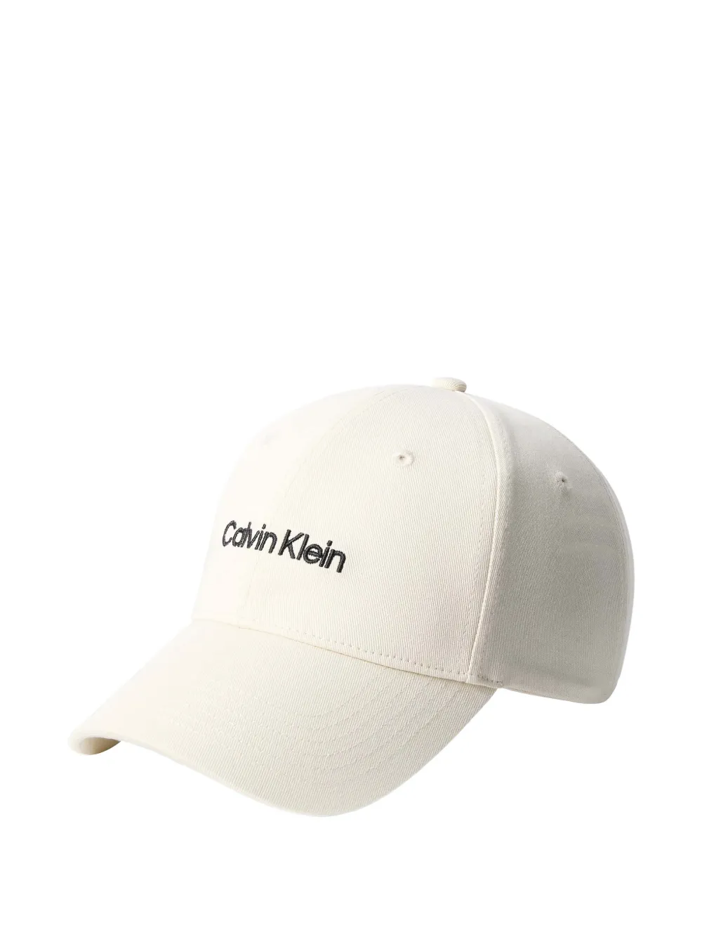 Calvin Klein logo-embroidered cap - Bianco