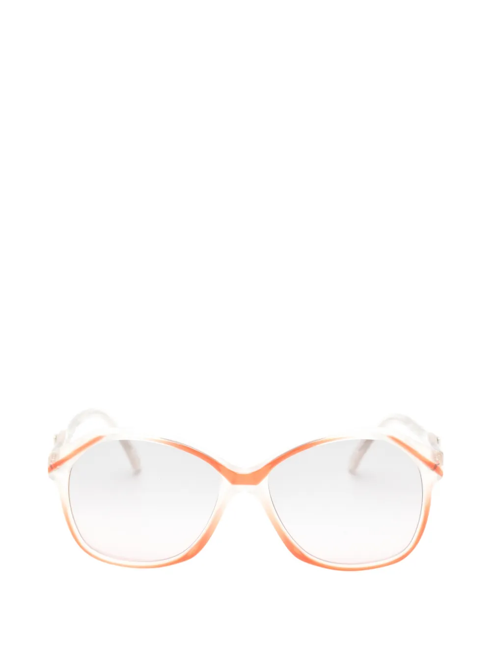 Saint Laurent Pre-Owned 1970s square-frame sunglasses - Toni neutri