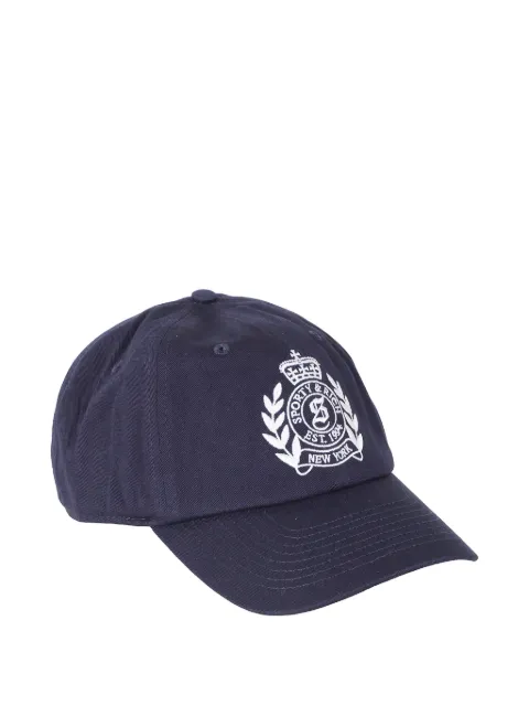Sporty & Rich NY Crest cap