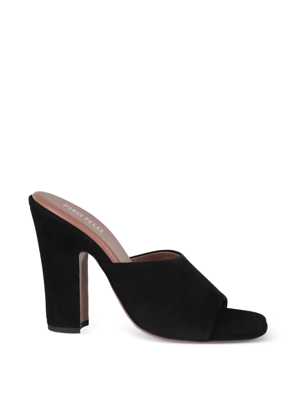 Paris Texas Ava suede block-heel sandals - Nero