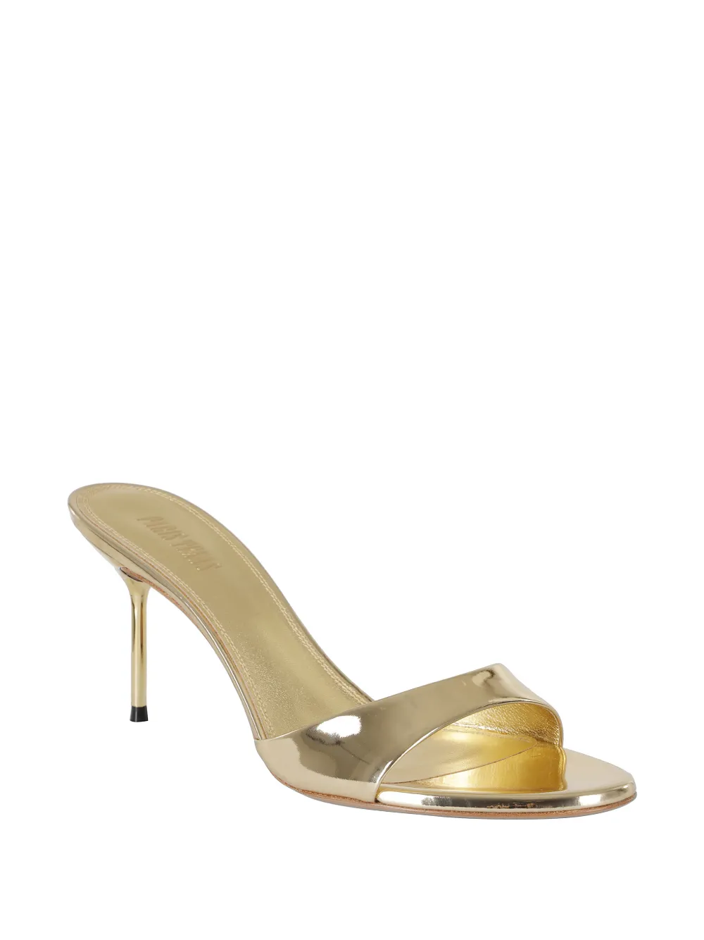 Paris Texas Lidia mirror-effect sandals Goud