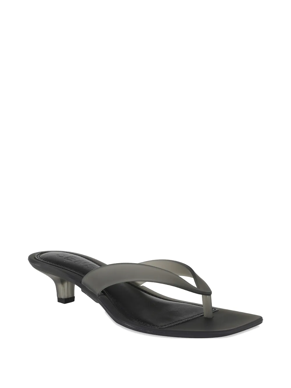 Senso Sonya square-toe sandals Wit