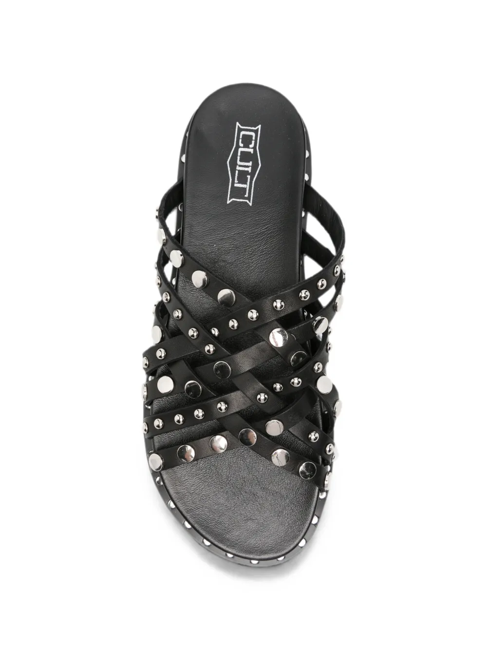 Cult Roshelle sandalen verfraaid met studs Zwart