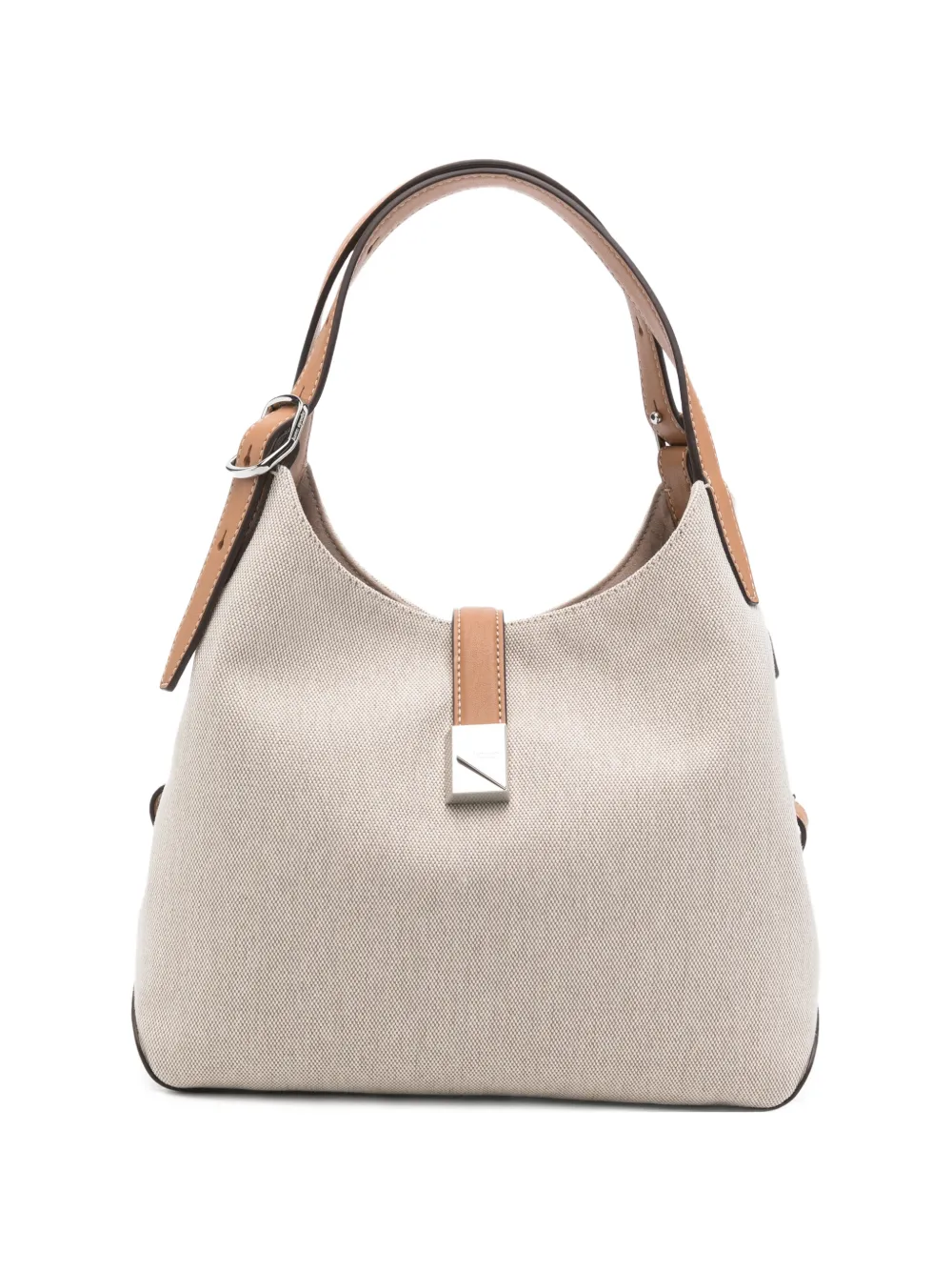 Kate Spade leather-trim canvas tote bag - Toni neutri