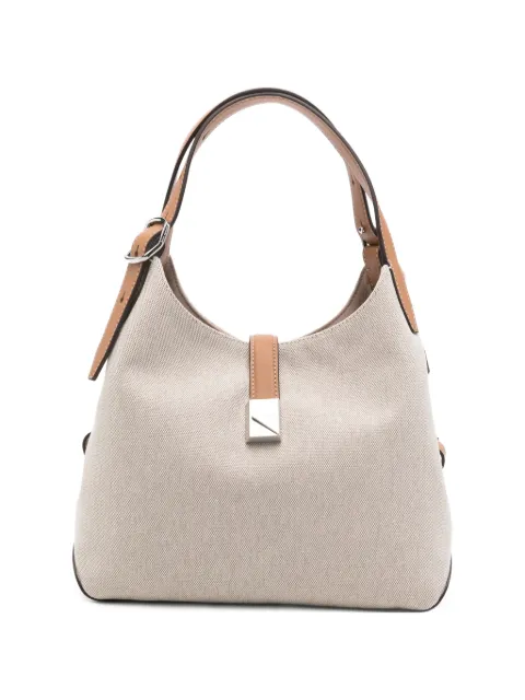 Kate Spade Bolsa tote de canvas com acabamento em couro