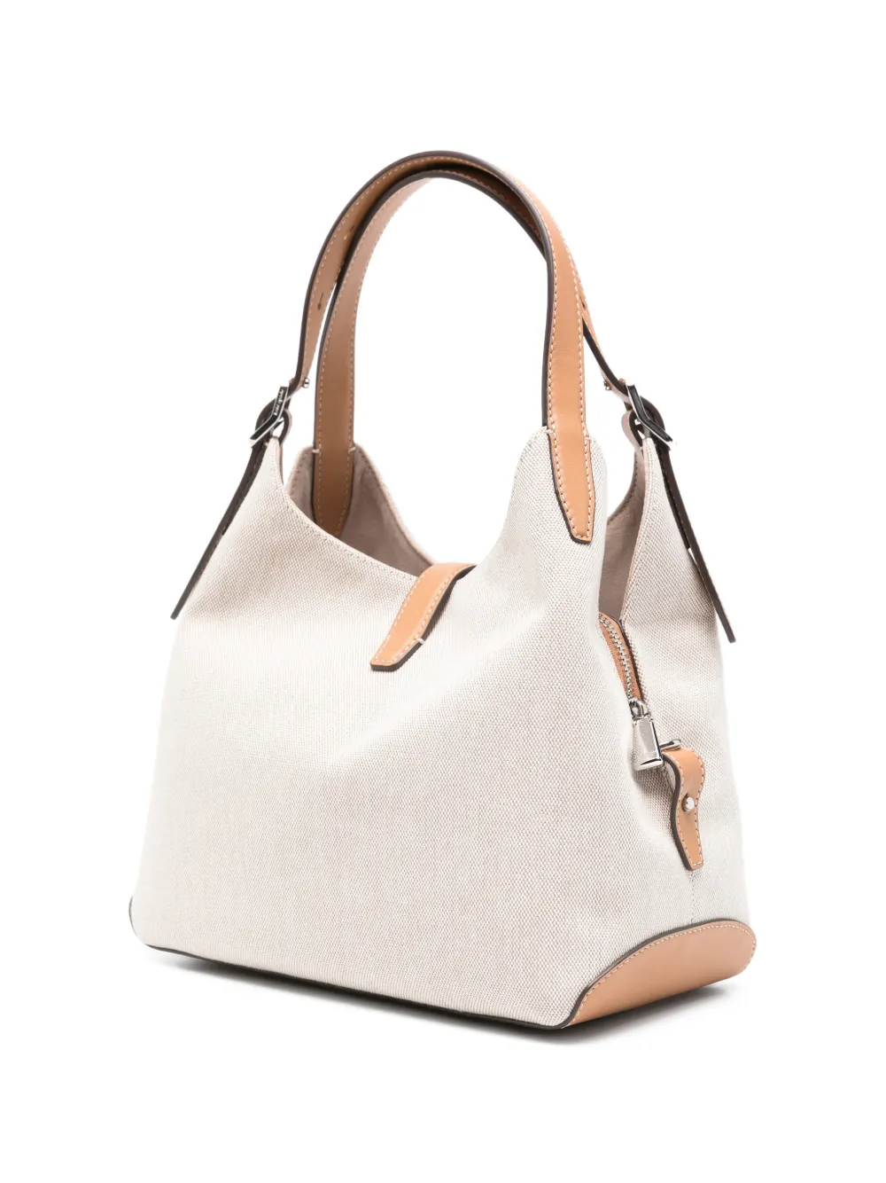 Kate Spade Canvas shopper met leren afwerking Beige