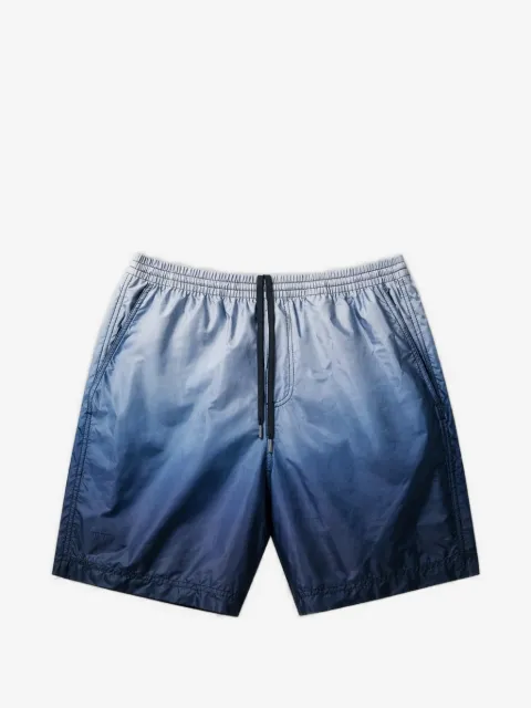TRUE TRIBE shorts de playa con efecto degradado