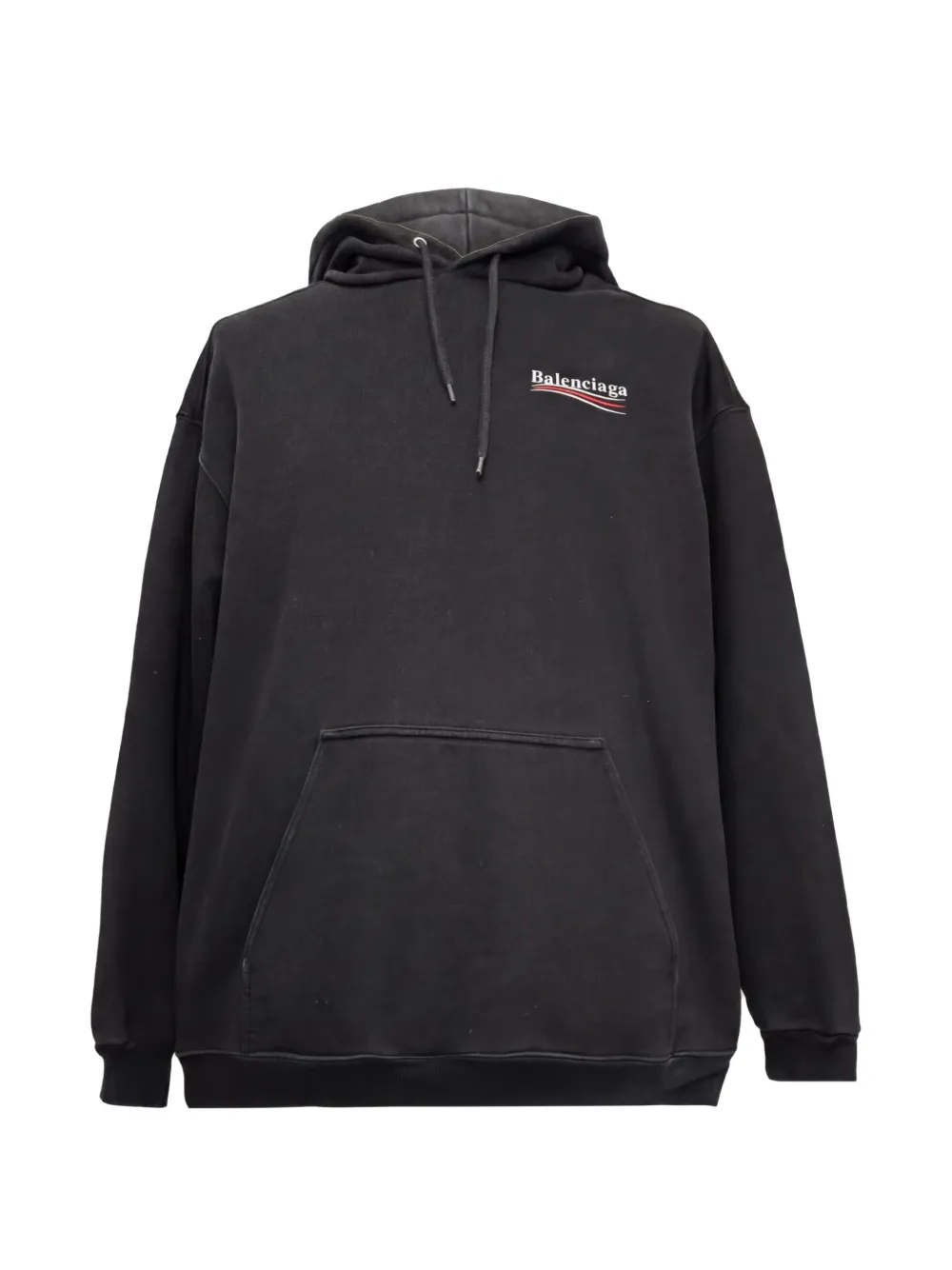 Balenciaga Pre-Owned Political Campaign hoodie - Nero