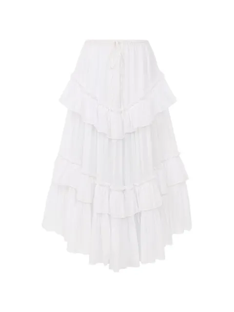 Chloé tiered ruffled skirt