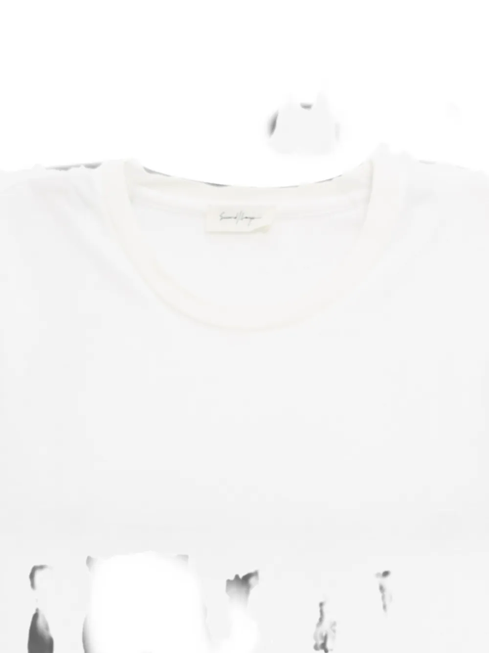  Second/layer Crew-neck T-shirt - Blanco 