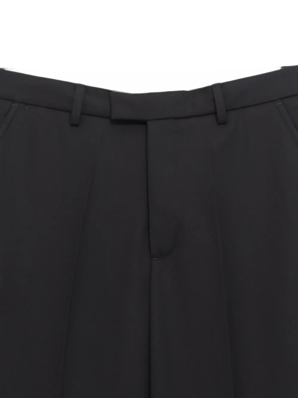Second Layer Primo pantalon met plooien Zwart