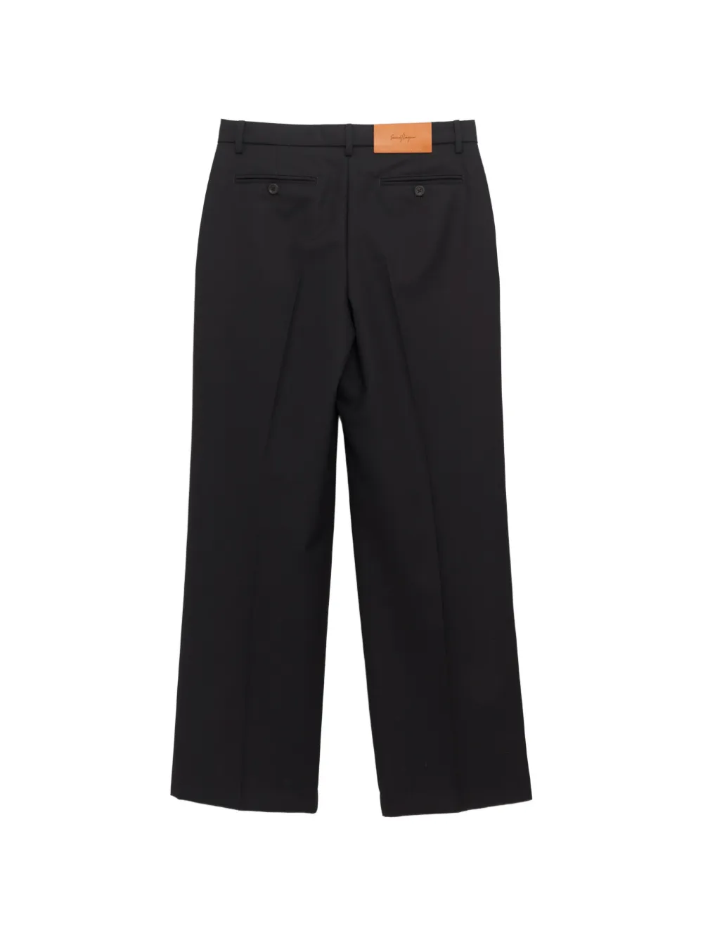 Second Layer Primo pantalon met plooien Zwart