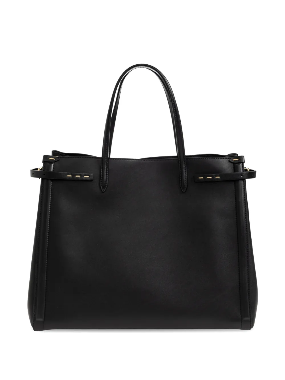 Valentino Garavani VLogo Signature leren shopper Zwart