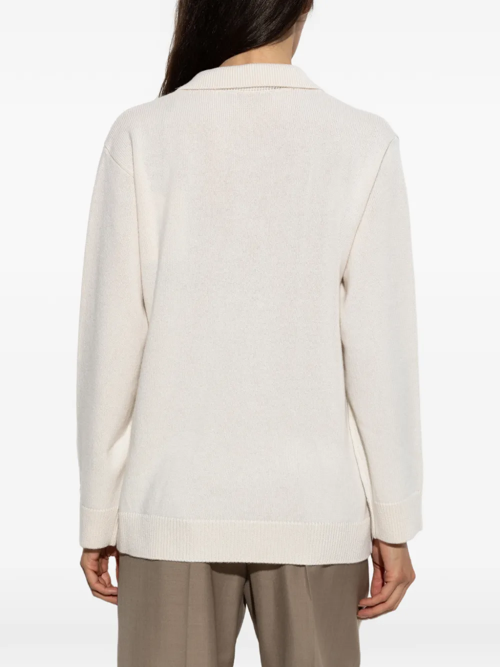 Valentino Garavani Trui met V-hals Beige