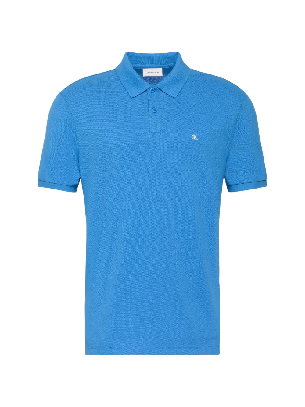 Calvin Klein Classic cotton polo shirt - Blu