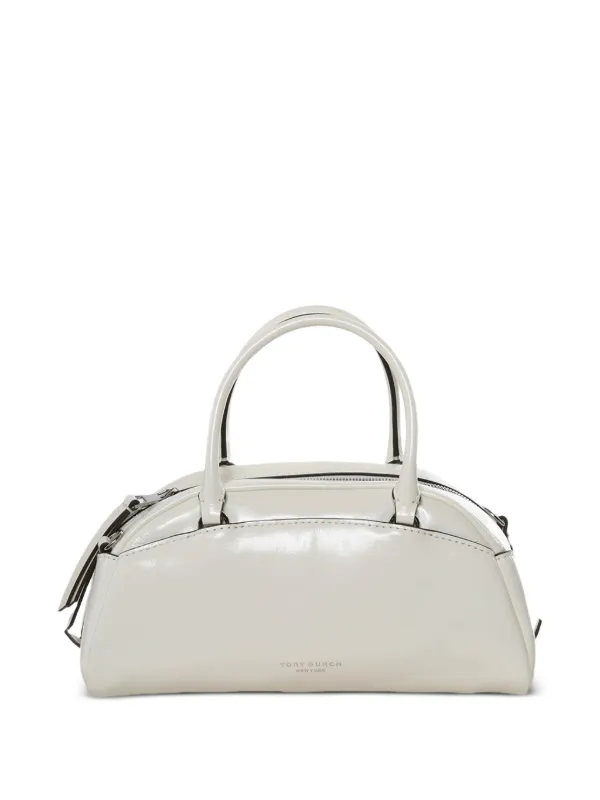 Tory Burch Small Bowler Tote Bag in White