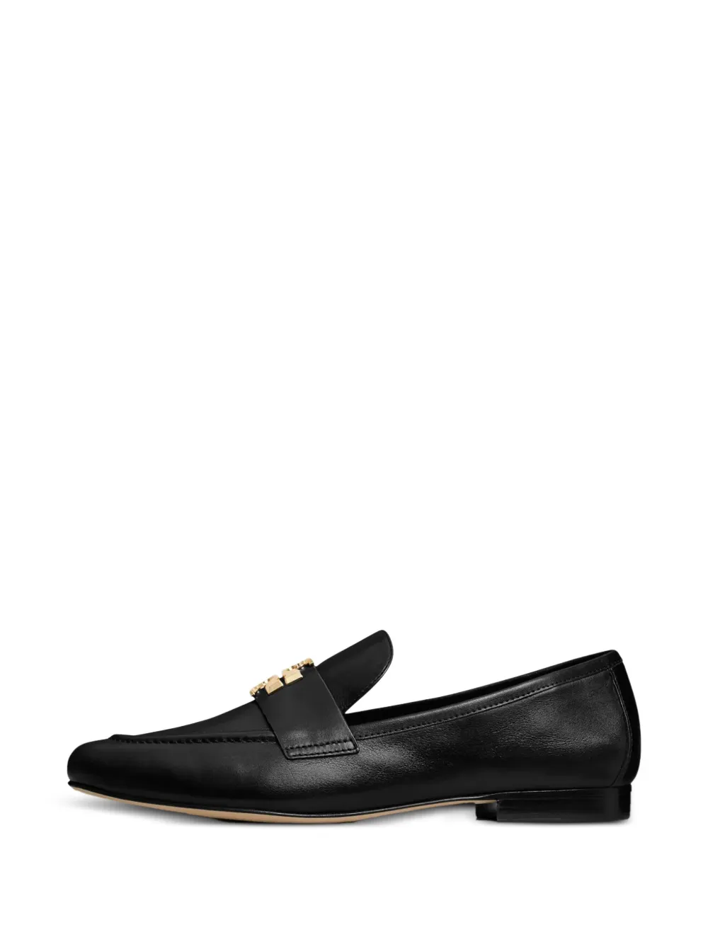 Tory Burch Eleanor logo-plaque loafers - Nero