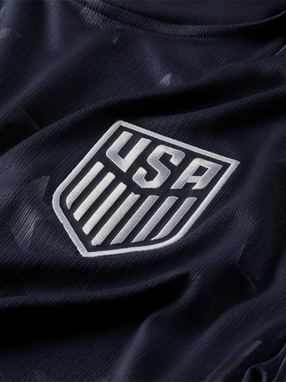 Nike USMNT 2026 Dri-FIT T-shirt met sterprint Blauw