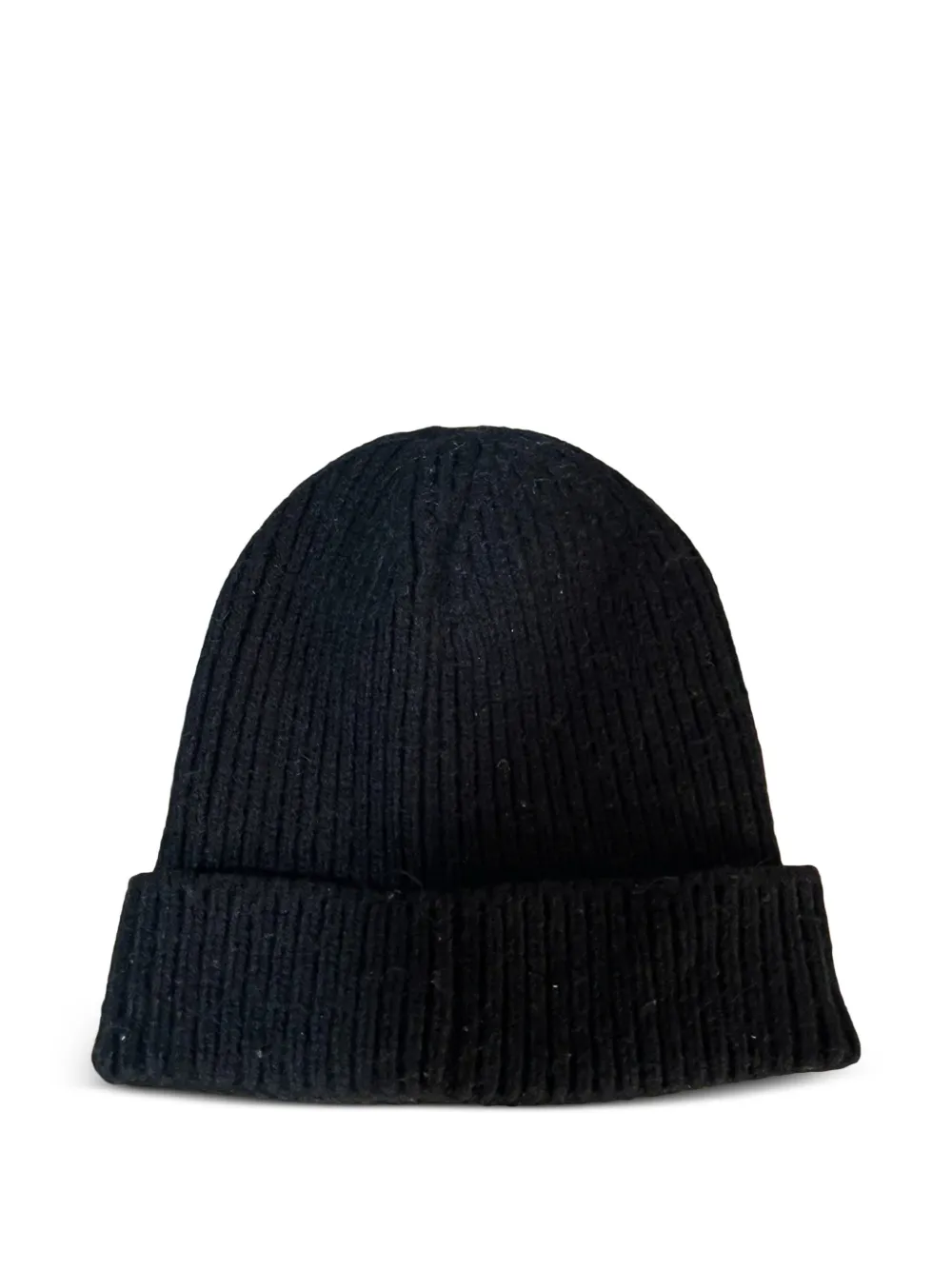 The North Face Ribgebreide muts Zwart