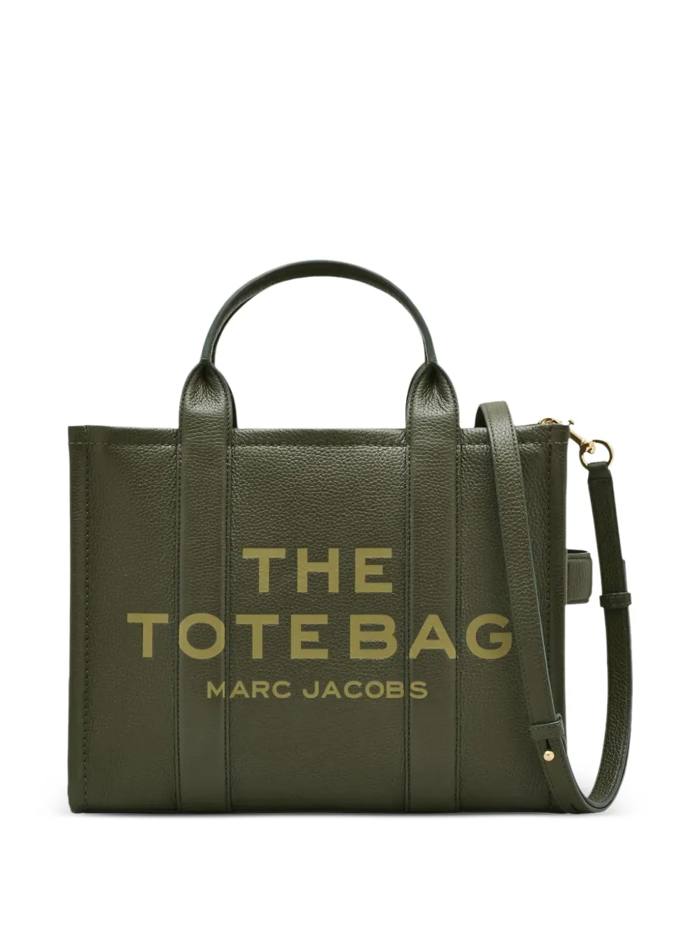 Marc Jacobs Borsa tote The Medium in pelle - Verde